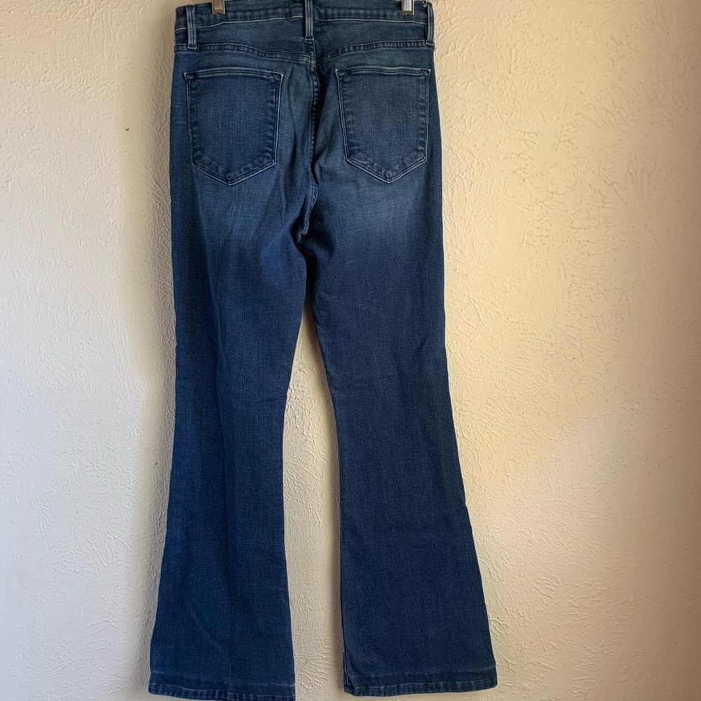 FRAME DENIM | Le High Flare Jean in Riverdale - Picture 6 of 6